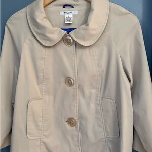 Women's Cream Cropped Jacket